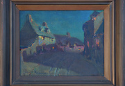 Charles Rollo Peters Nocturne Painting