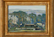 Clarence Hinkle California Painting Laguna