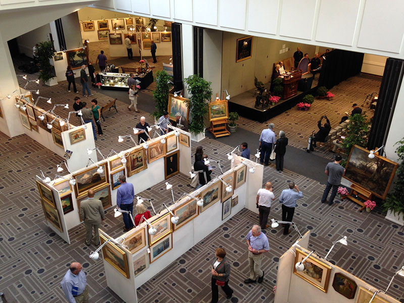 Art Research at John Moran Auctioneers auction preview, Pasadena, California 2015