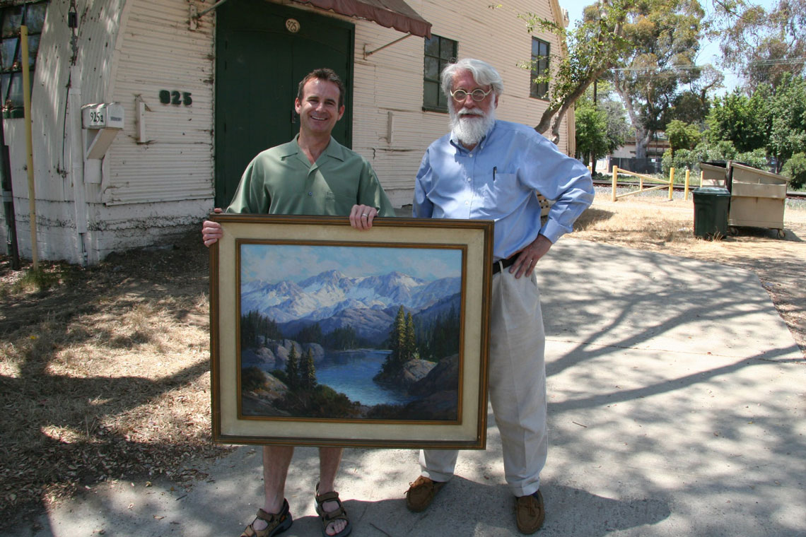 "The Art Purchase" - Greg Colley and Gary Breitweiser (1937-2021), Santa Barbara, 2005 
