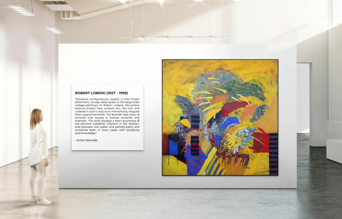 Robert Loberg artist visual presentation
