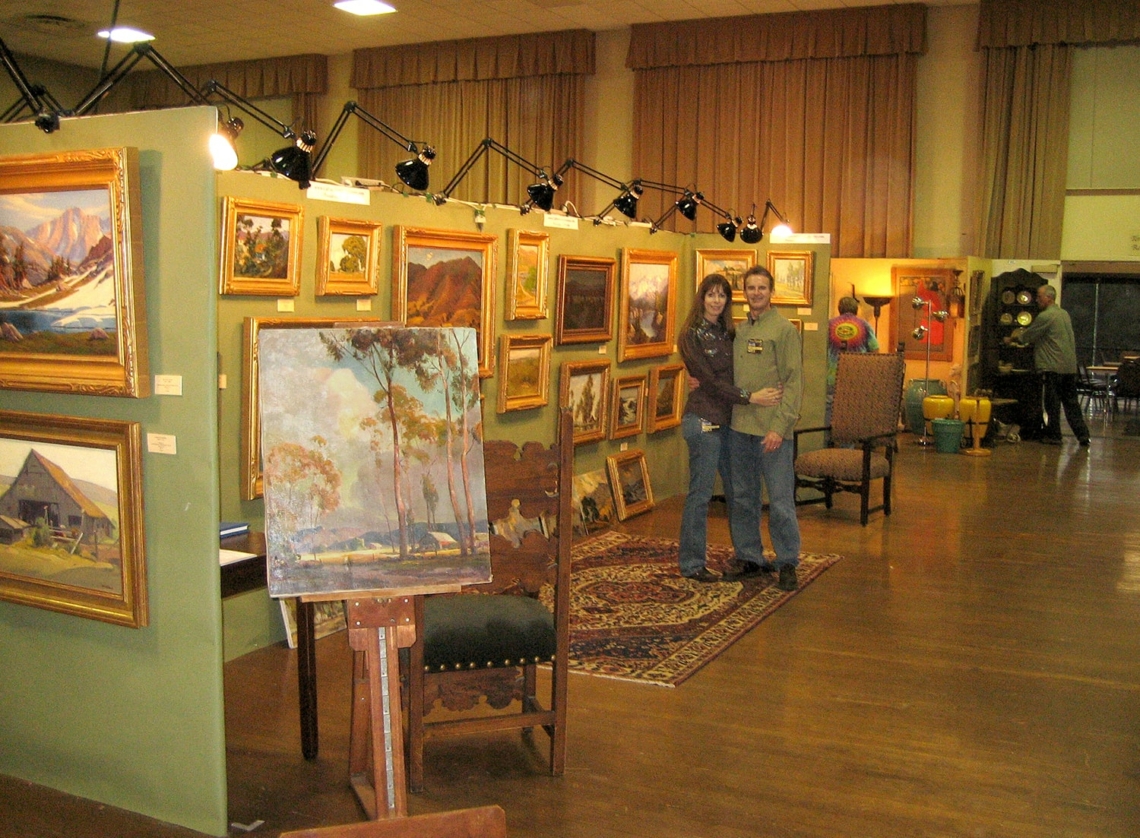 Exhibiting at The Golden California Show, Glendale Civic Auditorium, 2007